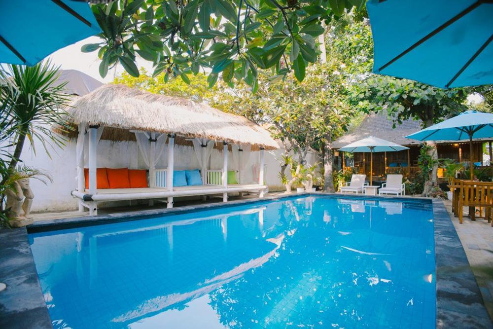 Unzipp Bungalows Gili Air Exterior foto